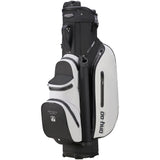 Bennington 2025 DRY Quiet Organizer 9 (QO 9) Waterproof Cartbag, White / Black - Golflaedchen.de