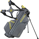 Bennington Clippo 14 Waterproof Standbag, Canon Grey / Yellow - Golflaedchen.de