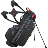 Bennington Clippo 14 Waterproof Standbag, Black / Red - Golflaedchen.de