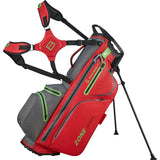 Bennington 2025 Zone 14 Waterproof Standbag, Red / Canon Grey / Lime - Golflaedchen.de