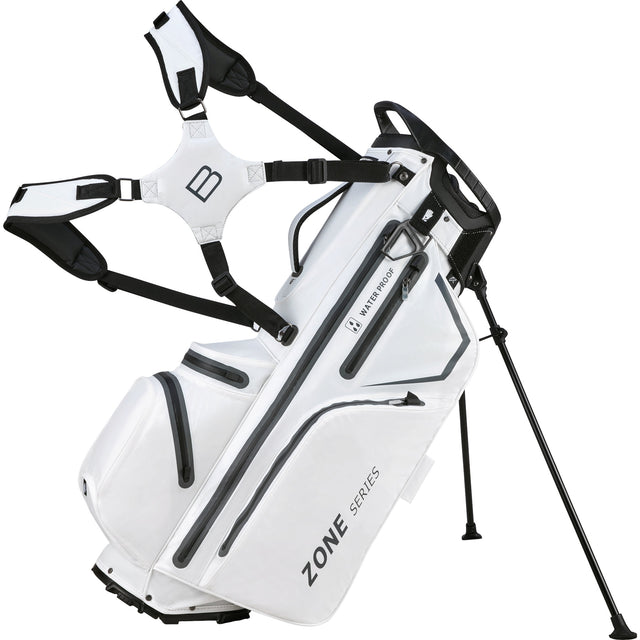 Bennington 2025 Zone 14 Waterproof Standbag, White / Canon / Grey - Golflaedchen.de