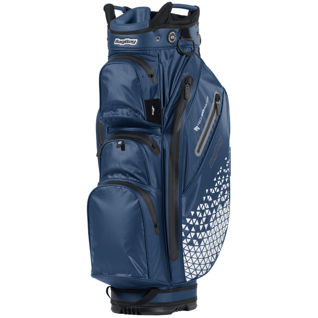 Bag Boy Technowater Waterproof Cartbag / Golfbag, Navy - Golflaedchen.de