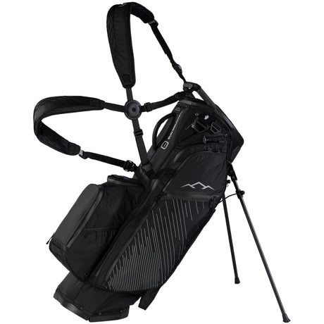 Sun Mountain 2026 H2NO 14 - Way Waterproof Hybrid Standbag, Black / Steel - Golflaedchen.de