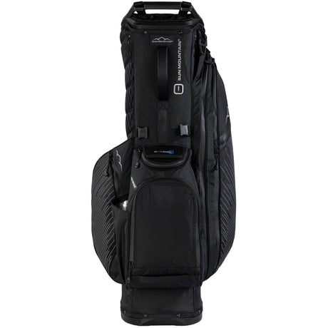 Sun Mountain 2026 H2NO 14 - Way Waterproof Hybrid Standbag, Black / Steel - Golflaedchen.de