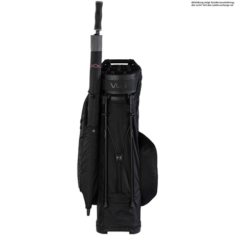 Sun Mountain 2026 H2NO 14 - Way Waterproof Hybrid Standbag, Black / Steel - Golflaedchen.de