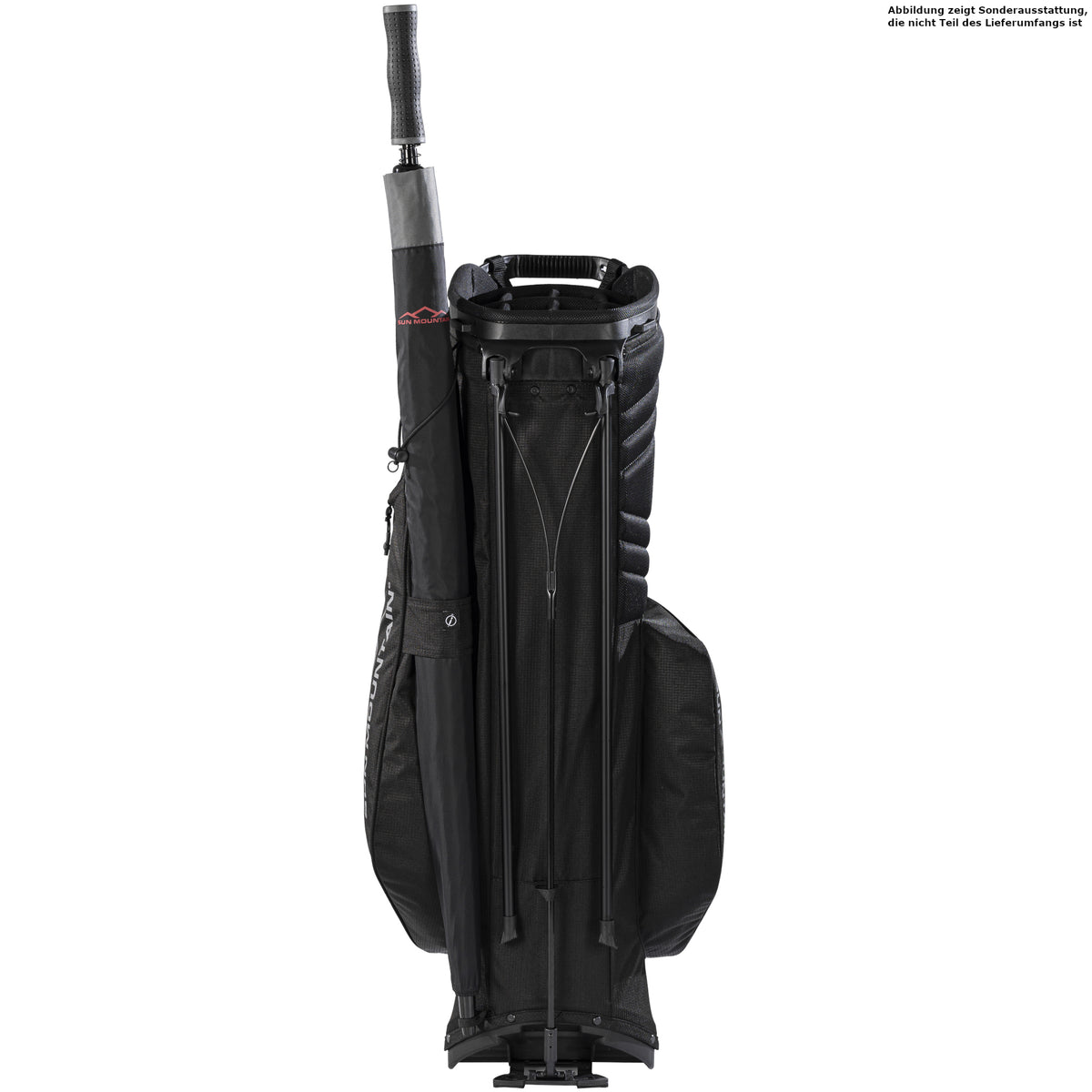 Sun Mountain Forerunner 14 - way Standbag, Black - Golflaedchen.de