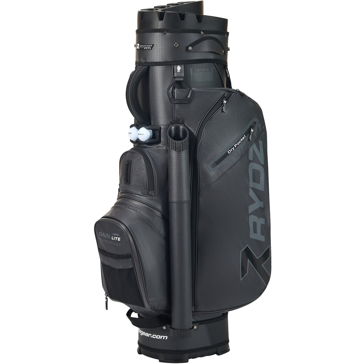 Rydz Gear Lucky Nine Silencer Cartbag, Oversize (+2 inch höher) - Golflaedchen.de