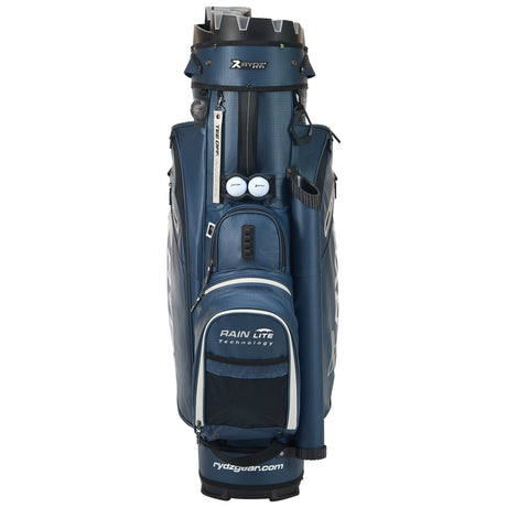 Rydz Gear Lucky Nine Silencer Cartbag, Navy / Silbergrau - Golflaedchen.de