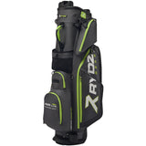 Rydz Gear Quiet Organizer 9 (QO9) Hybrid Standbag, Anthrazit / Grün - Golflaedchen.de