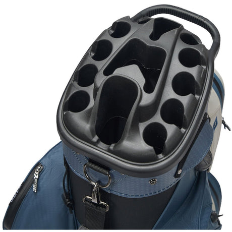 Rydz Gear Navigator QO14 Waterproof Cartbag, Navy / Silbergrau - Golflaedchen.de
