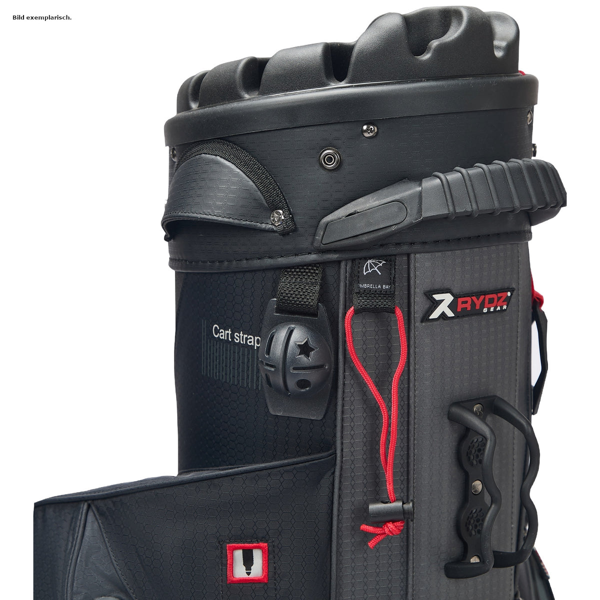 Rydz Skipper QO9 Waterproof Cartbag, Schwarz
