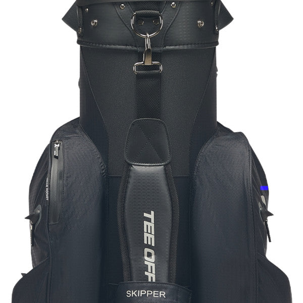 Rydz Skipper QO9 Waterproof Cartbag, Schwarz, Oversize (+2 inch höher)
