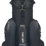 Rydz Skipper QO9 Waterproof Cartbag, Schwarz, Oversize (+2 inch höher)