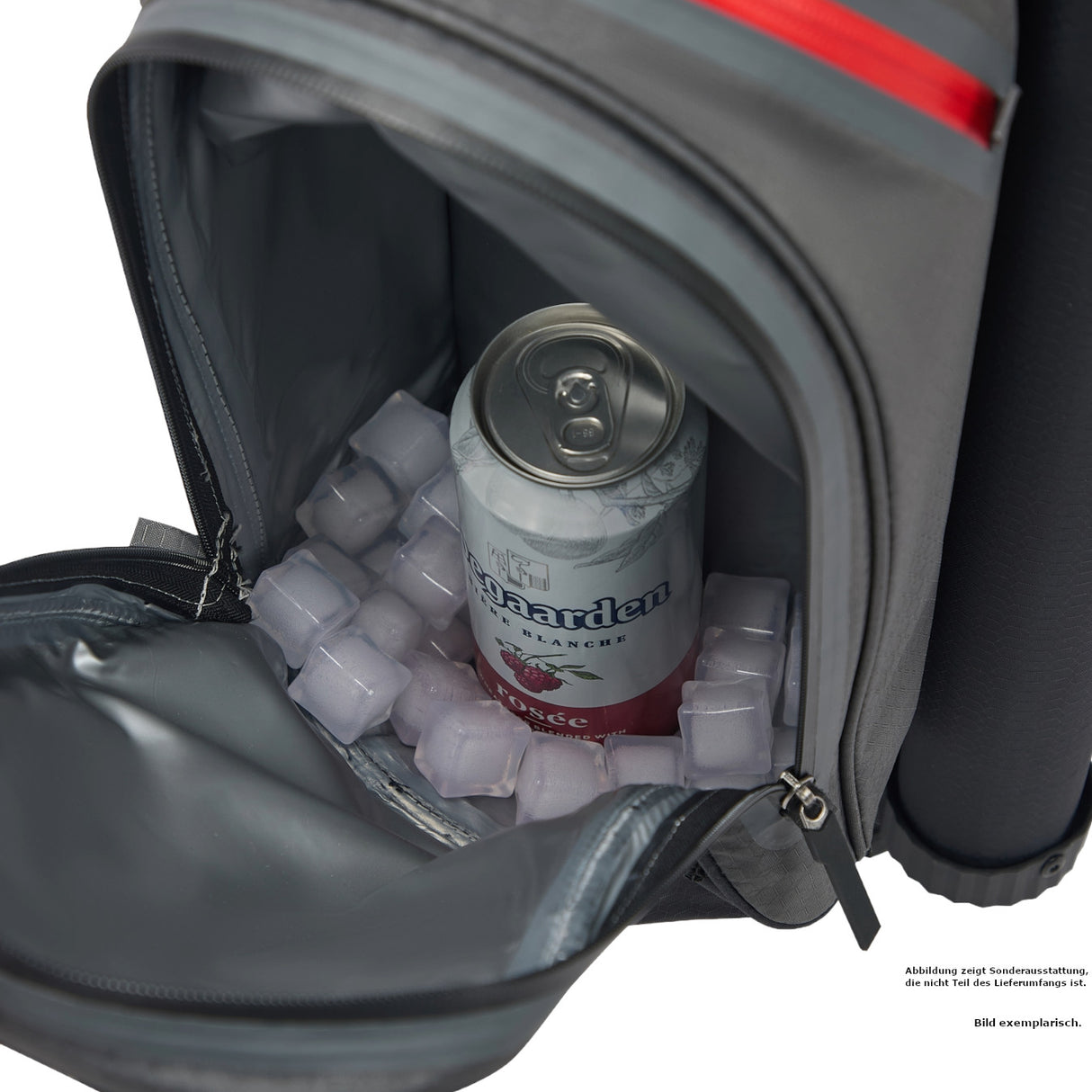 Rydz Skipper QO9 Waterproof Cartbag, Schwarz, Oversize (+2 inch höher)