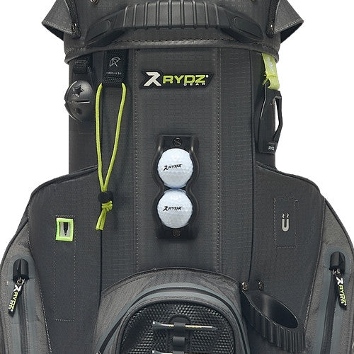 Rydz Skipper QO9 Waterproof Cartbag, Anthrazit / Grün