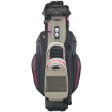 Rydz Skipper QO9 Waterproof Damen Cartbag, Anthrazit / Silbergrau / Pink
