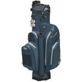 Rydz Skipper QO9 Waterproof Cartbag, Navy / Silbergrau