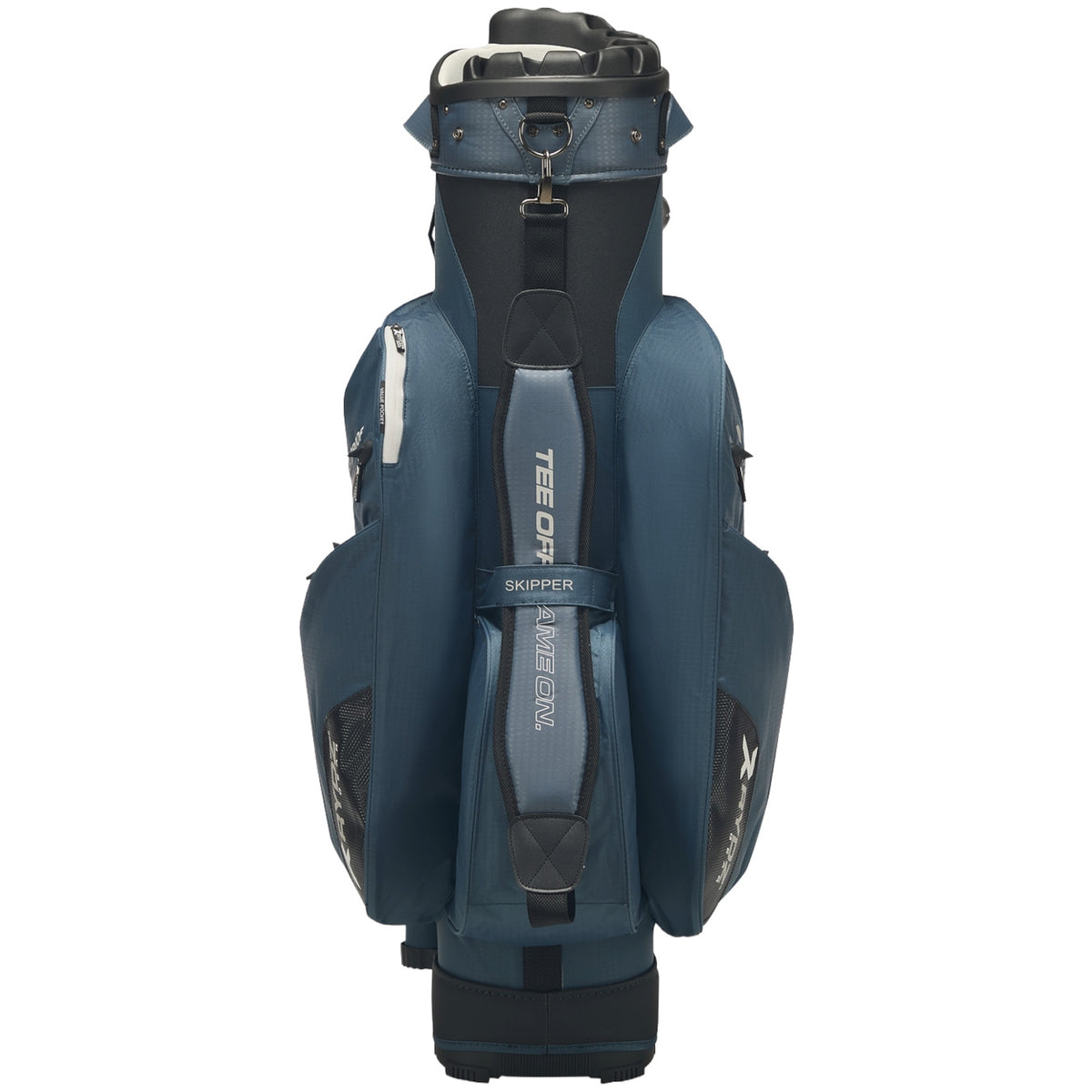 Rydz Skipper QO9 Waterproof Cartbag, Navy / Silbergrau