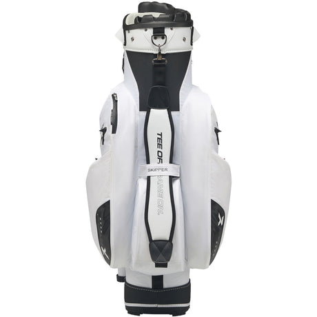 Rydz Skipper QO9 Waterproof Cartbag, Weiß - Golflaedchen.de