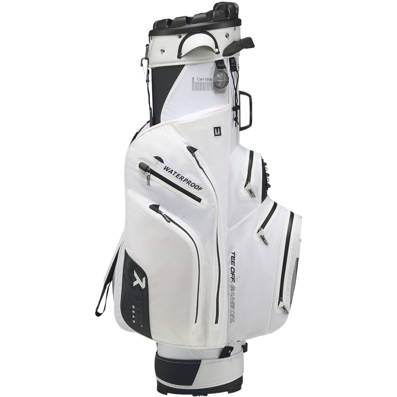 Rydz Skipper QO9 Waterproof Cartbag, Weiß