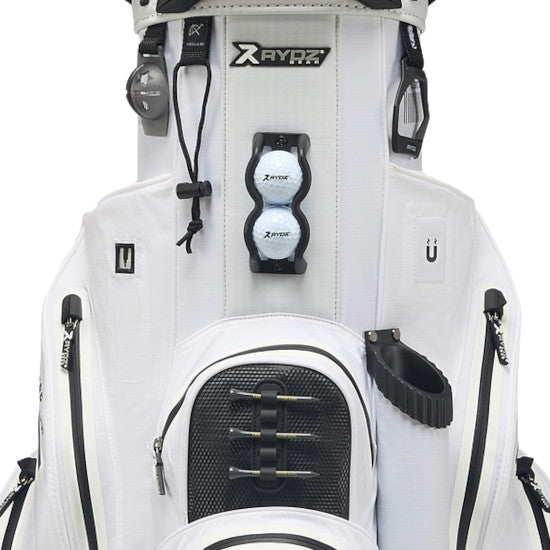Rydz Skipper QO9 Waterproof Cartbag, Weiß