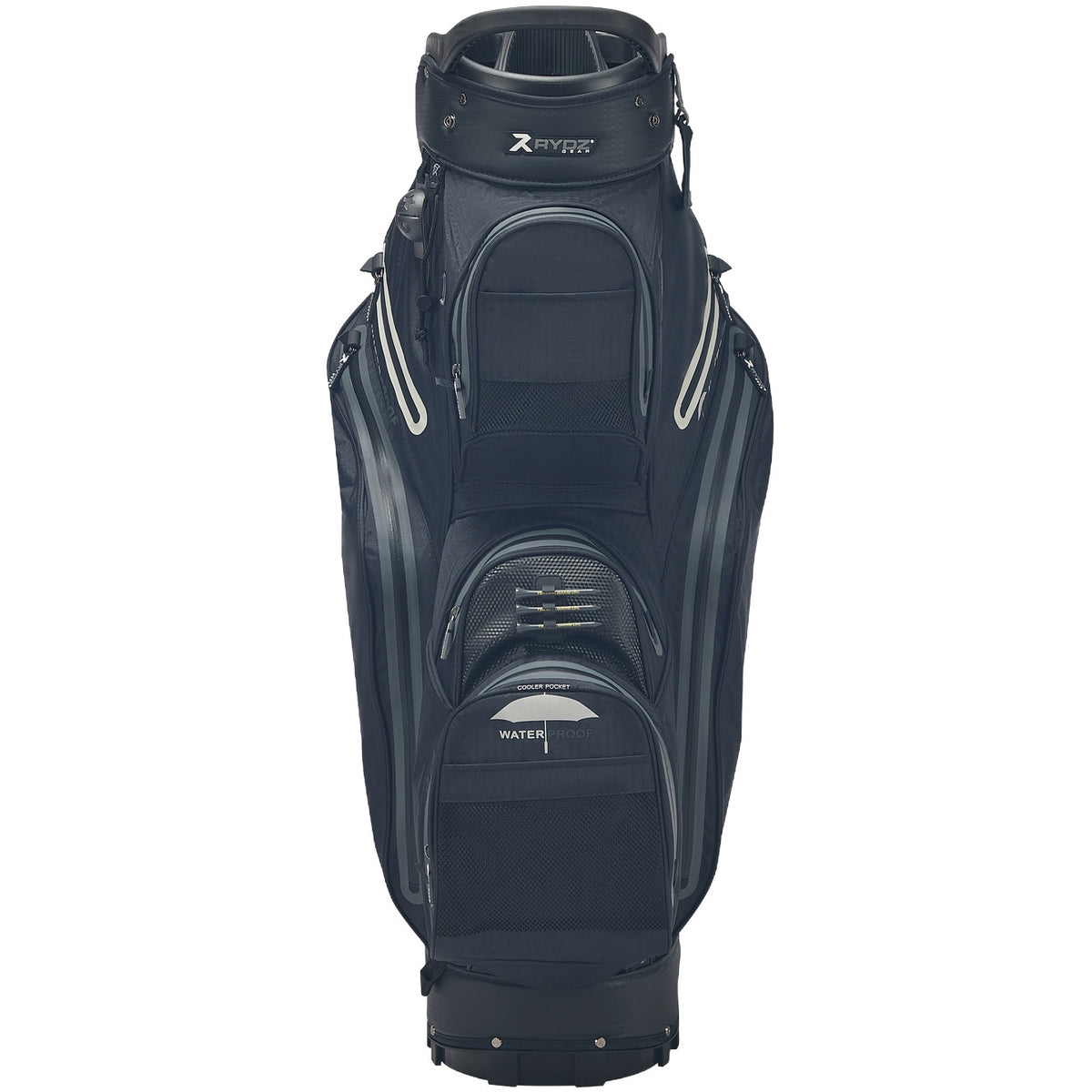 Rydz Clip Waterproof Cartbag, Schwarz