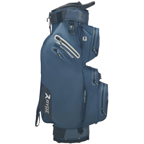 Rydz Clip Waterproof Cartbag, Navy - Golflaedchen.de
