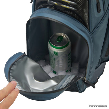Rydz Clip Waterproof Cartbag, Navy - Golflaedchen.de