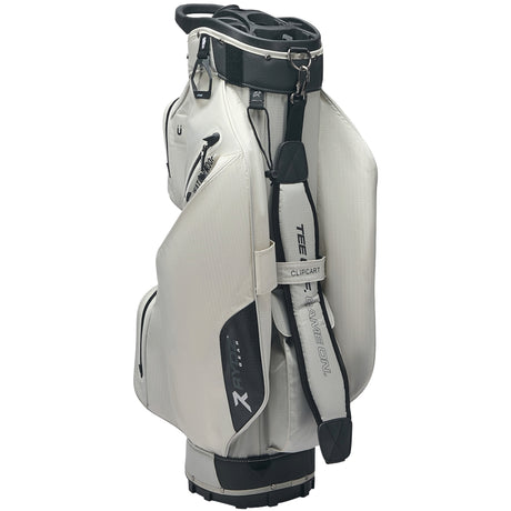 Rydz Clip Waterproof Cartbag, Silbergrau - Golflaedchen.de