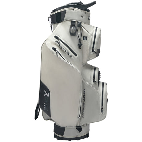 Rydz Clip Waterproof Cartbag, Silbergrau - Golflaedchen.de