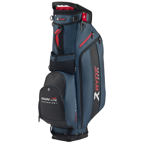 Rydz Gear JetPack Rain Lite Standbag, Navy / Schwarz / Rot - Golflaedchen.de