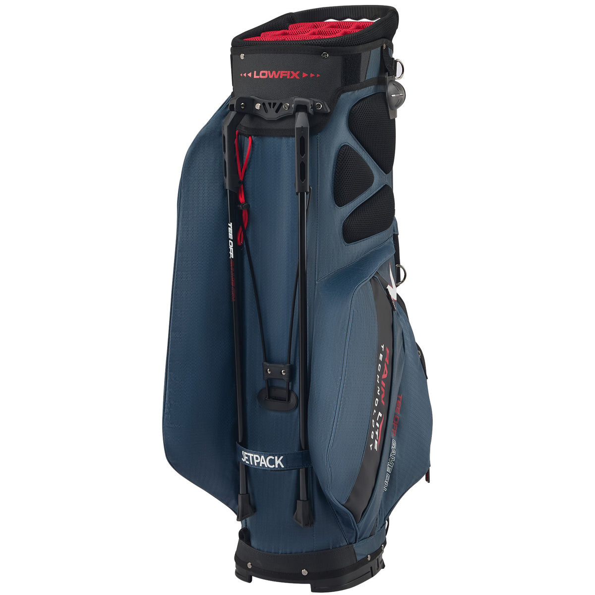 Rydz Gear JetPack Rain Lite Standbag, Navy / Schwarz / Rot