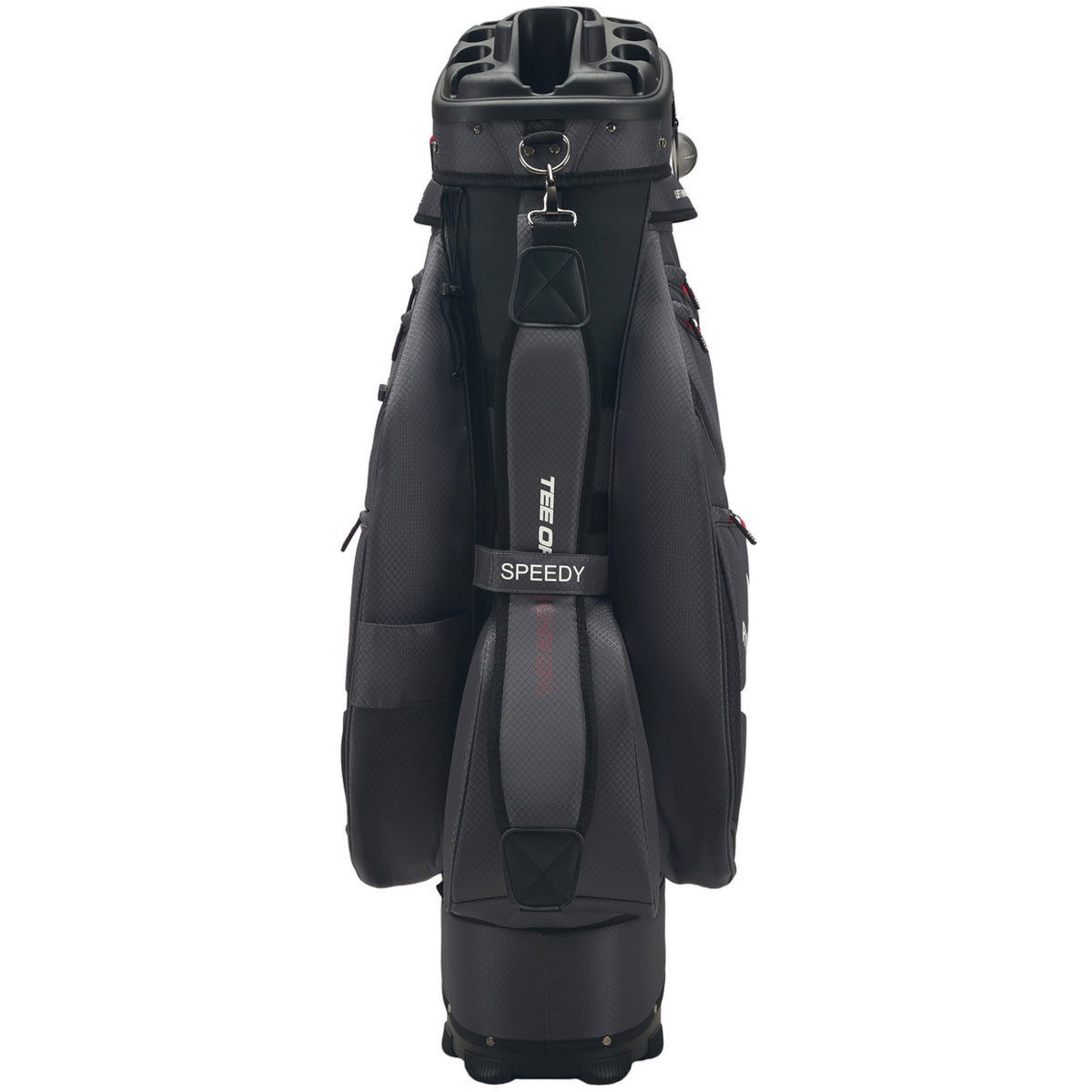 Rydz Gear Speedy B. QO14 Cartbag, Anthrazit / Weiß / Rot