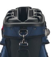 Rydz Gear Speedy B. QO14 Cartbag, Navy / Silbergrau / Rot - Golflaedchen.de
