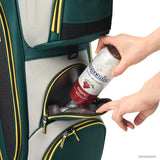 Rydz Gear Speedy B. QO14 Cartbag, Grün / Silbergrau / Goldgelb