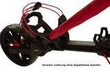 Bag Boy NITRON Auto - Open 3 - Rad Golftrolley, Schwarz - Golflaedchen.de