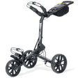 Bag Boy Slimfold 3 - Rad Golftrolley, Grau / Weiß - Golflaedchen.de