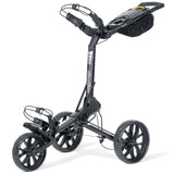 Bag Boy Slimfold 3 - Rad Golftrolley, Grau / Weiß - Golflaedchen.de