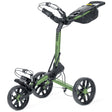 Bag Boy Slimfold 3 - Rad Golftrolley, Grün / Schwarz - Golflaedchen.de
