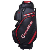 Taylor Made 2025 Deluxe Cartbag, Schwarz / Rot - Golflaedchen.de