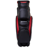 Taylor Made 2025 Deluxe Cartbag, Schwarz / Rot - Golflaedchen.de