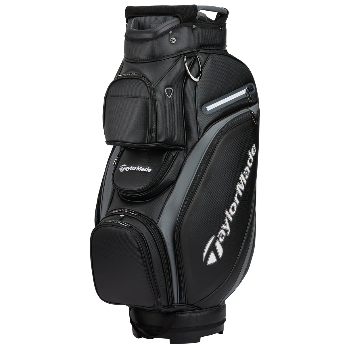Taylor Made 2025 Deluxe Cartbag, Schwarz / Grau - Golflaedchen.de