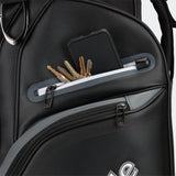 Taylor Made 2025 Deluxe Cartbag, Schwarz / Grau - Golflaedchen.de