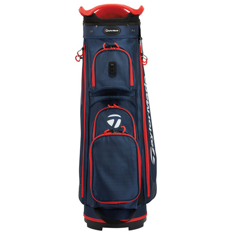 Taylor Made 2026 Pro Cartbag, Navy / Rot - Golflaedchen.de