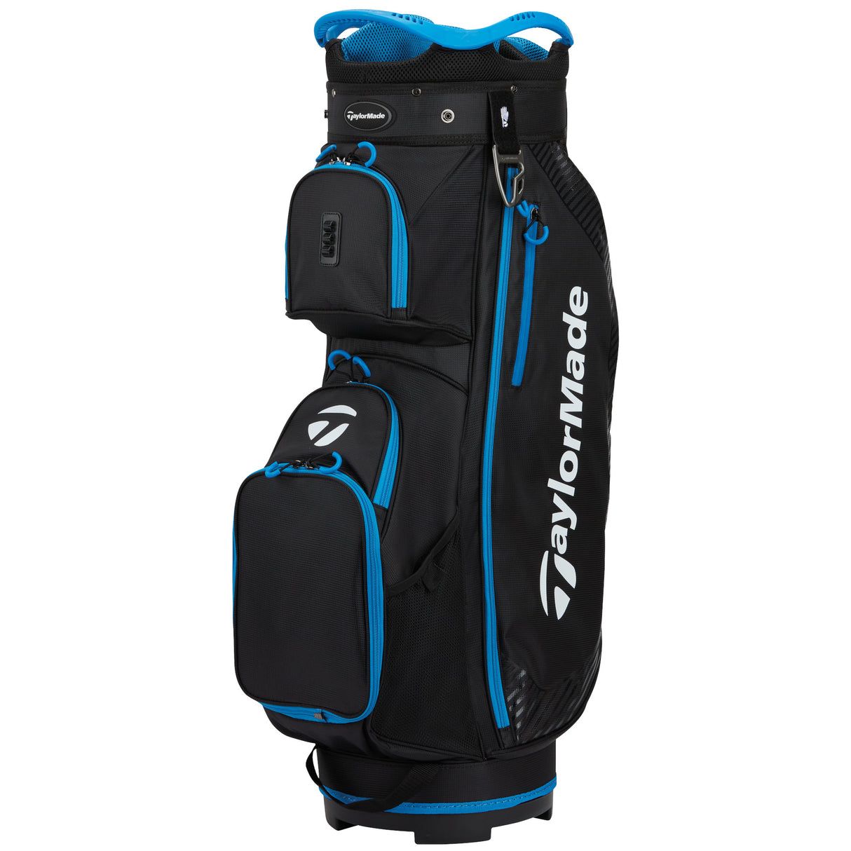 Taylor Made 2026 Pro Cartbag, Schwarz / Blau - Golflaedchen.de