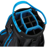 Taylor Made 2026 Pro Cartbag, Schwarz / Blau - Golflaedchen.de