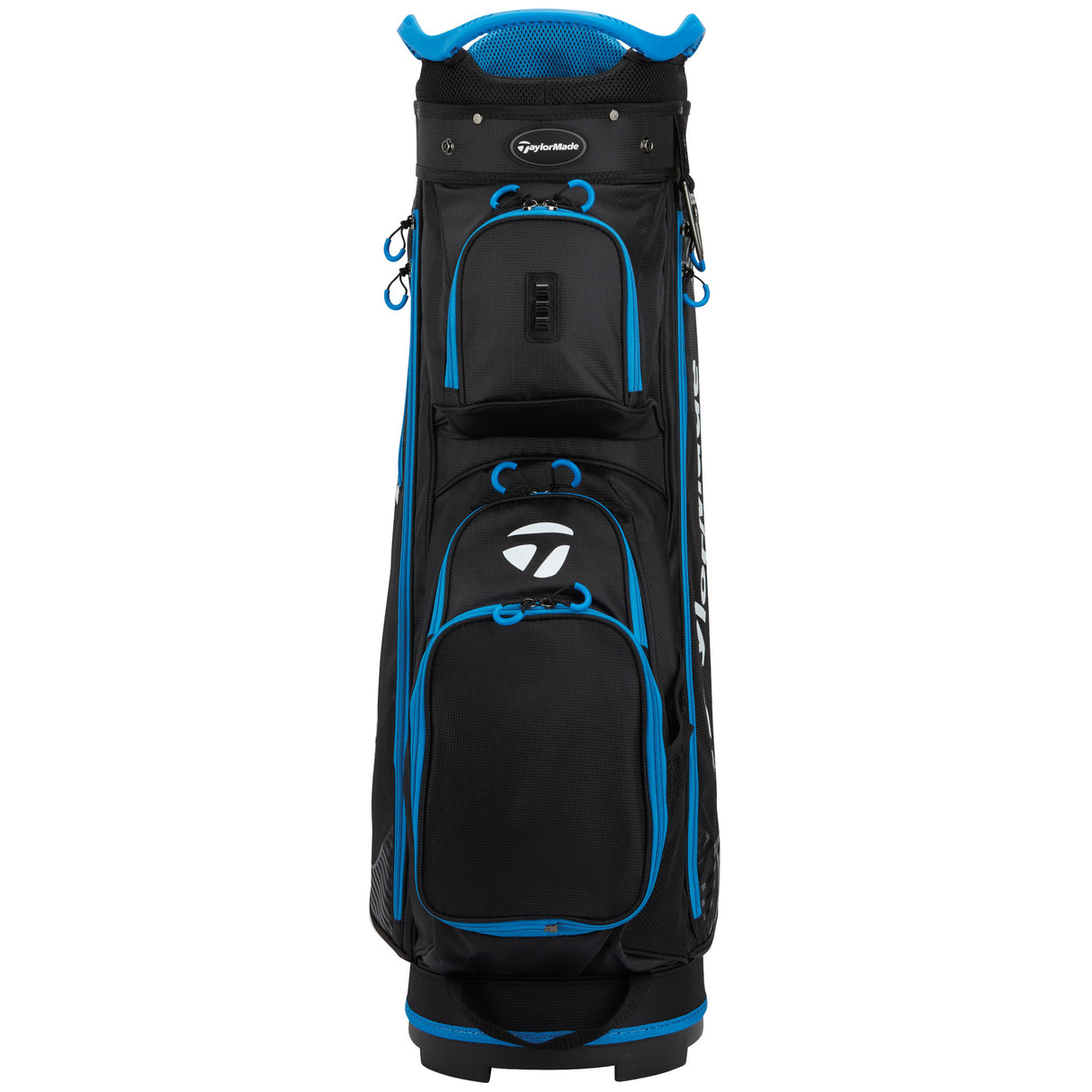 Taylor Made 2026 Pro Cartbag, Schwarz / Blau - Golflaedchen.de