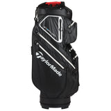 Taylor Made 2025 Storm Dry Waterproof Cartbag, Schwarz / Weiß / Rot - Golflaedchen.de