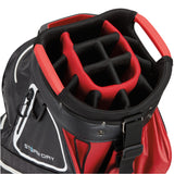 Taylor Made Storm Dry Waterproof Cartbag, Rot / Schwarz - Golflaedchen.de