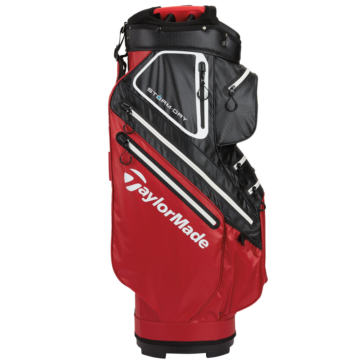 Taylor Made Storm Dry Waterproof Cartbag, Rot / Schwarz - Golflaedchen.de